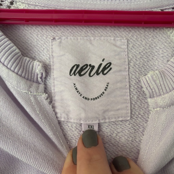 Lavender Women's Sweater - Picture 2 of 2